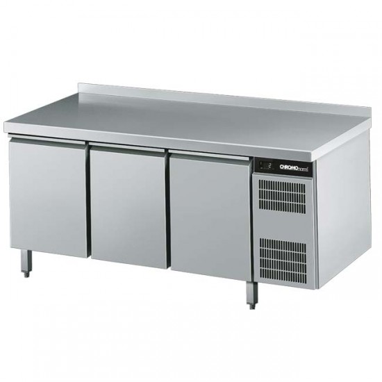 CHROMOnorm Kühltisch GN 1/1, 3 Türen