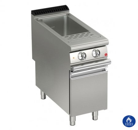 AFG Nudelkocher Gas 1 Becken 40L Standgerät, Queen 900