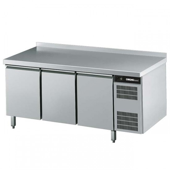 CHROMOnorm Tiefkühltisch GN 1/1, 3 Türen