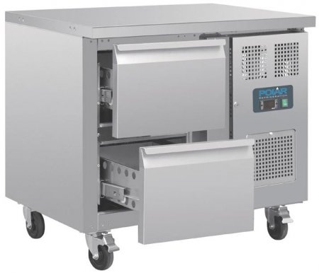 POLAR Kühltisch DA546, 2-Schübe