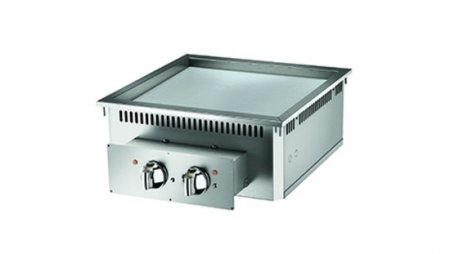 AFG Bratplatte, Breite 600, glatt, Elektro Einbau Drop-In Queen 700