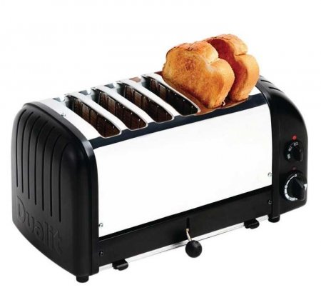 Dualit Toaster 6er schwarz