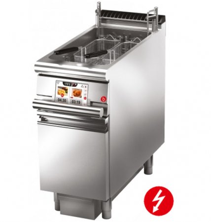 AFG Friteuse EVO-Touch Auto-Ölfilt. Elektro 22L Standgerät, Queen 900