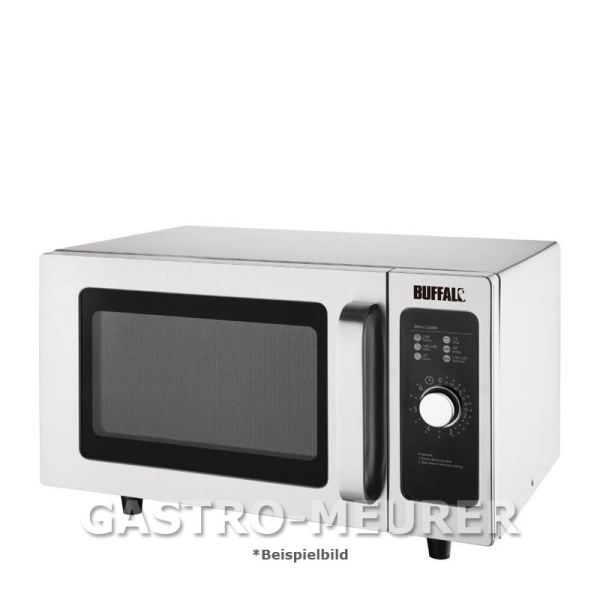 Buffalo Mikrowelle, manuell, 1000 Watt, 25 L, FB861