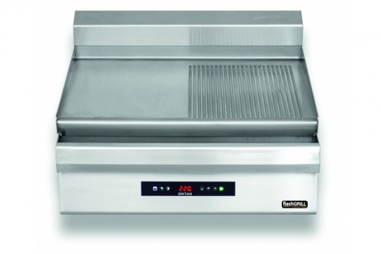 AFG FlashGRILL glatt+gerillt 80 cm breit Elektro Tischgerät