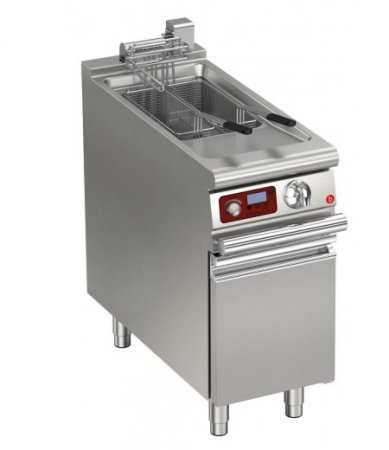 AFG Elektro-Friteuse mit Thermostatsteuerung 1 Becken Queen 700