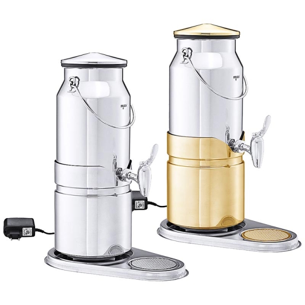 Frilich Milchkanne 5 l mit elektr. Kühlung + Rührer UNISON Aktiv