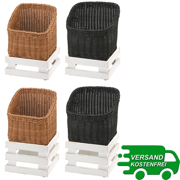 RAISER VINTAGE 23x23 Brotkorb Frilich 2 Farben, 2 Höhen 3766/010 3766/020 3766/011 3766/021