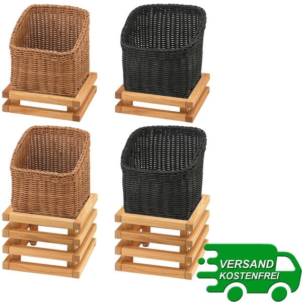 RAISER OAK 23x23 Brotkorb Frilich 2 Farben, 2 Höhen 3768/010 3768/011 3768/020 3768/021 Brötschenkorb