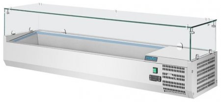 Aufsatz-Kühlvitrine GD876 5x GN1/3 und 1x GN1/2