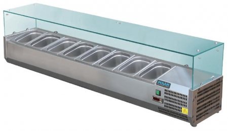 Aufsatz-Kühlvitrine GD877 8 x 1/3 GN