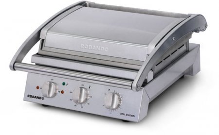 Roband Profi Grillstation GSA610S-F glatt/glatt