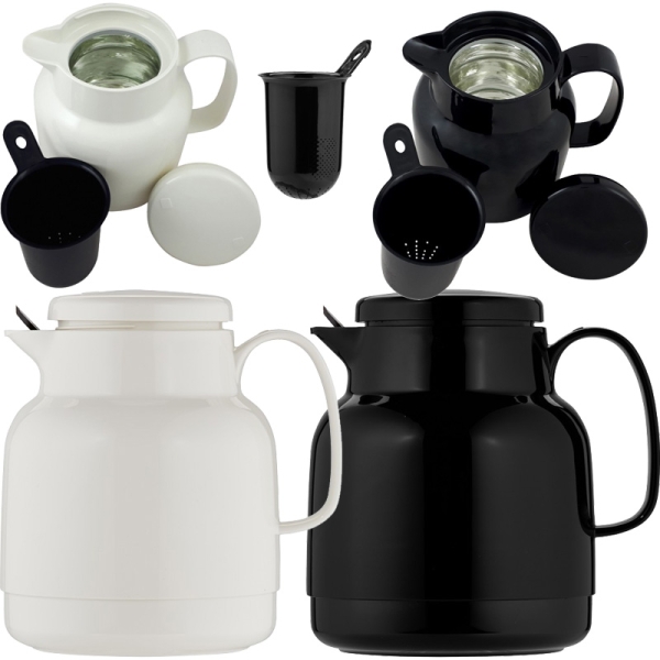 Helios Isolierkanne 1,0 l Mondo+Teesieb