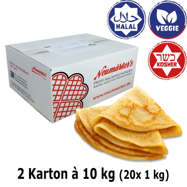 Neumärker Crepes-Fertig-Mix 2 x 10 kg