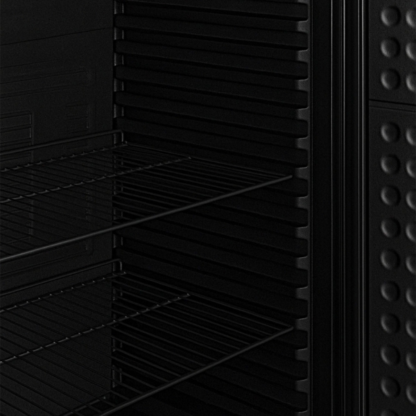 COOL-Line NordCap Umluft- Tiefkühlschrank TKU 400 BLACK