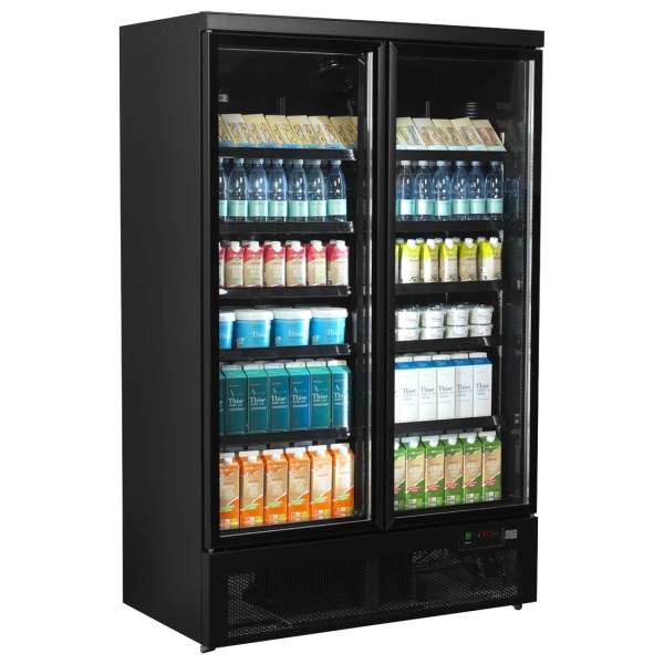 NordCap Glastürkühlschrank ATOM MAXI KS 2T-BB 435890200