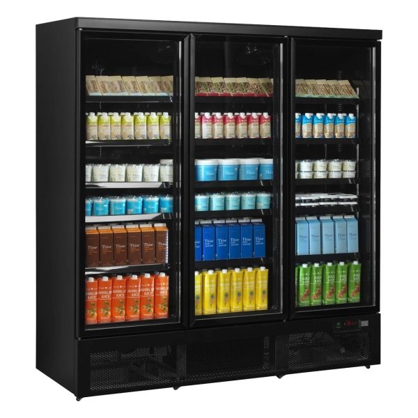 NordCap GlNordCap Glastürkühlschrank ATOM MAXI KS 3T-BB 435890300astürkühlschrank ATOM MAXI KS 3T-BB 435890300
