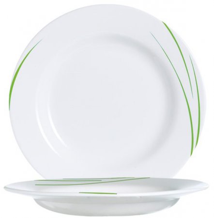 Teller tief 22 cm Toronto eden-grün Evolution-Form -Auslaufartikel-