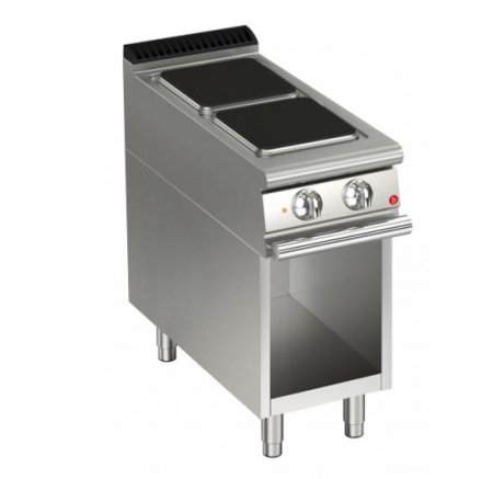 AFG Elektro-Herd 2 quadr. Platten, Queen 700