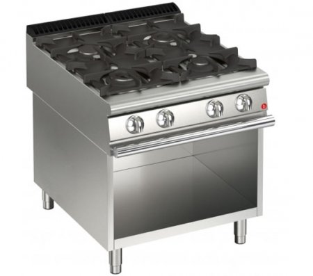 AFG 4 Flammen-Gasherd 29,2 kW Standgerät, Queen 900