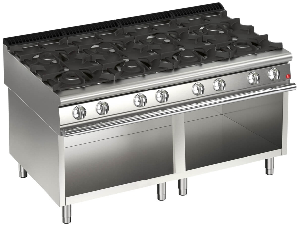 AFG 8 Flammen-Gasherd 45,4 kW Standgerät, Queen 900