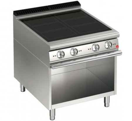 AFG Flächen-Induktionsherd 6x3,5kW Queen 700