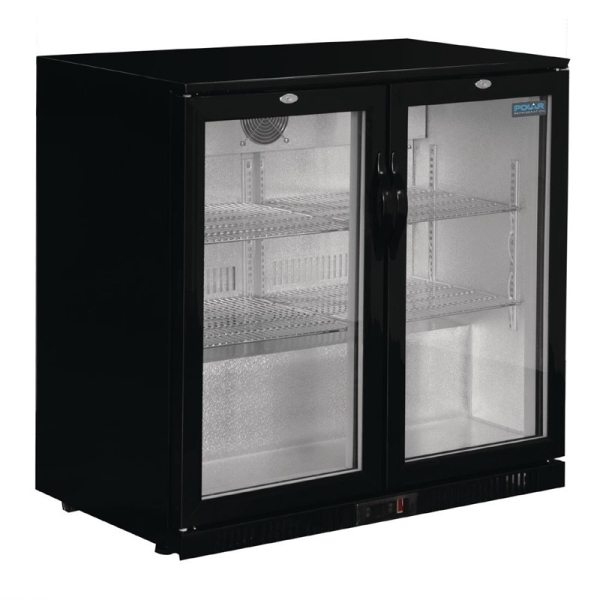 Barkühlschrank mit 2 Klapptüren 208L