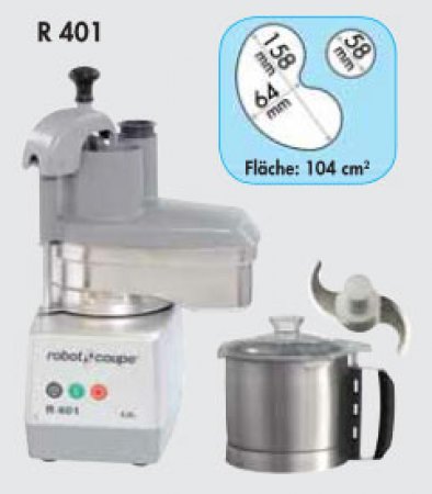 Kombigerät Kutter+Gemüseschneider R401