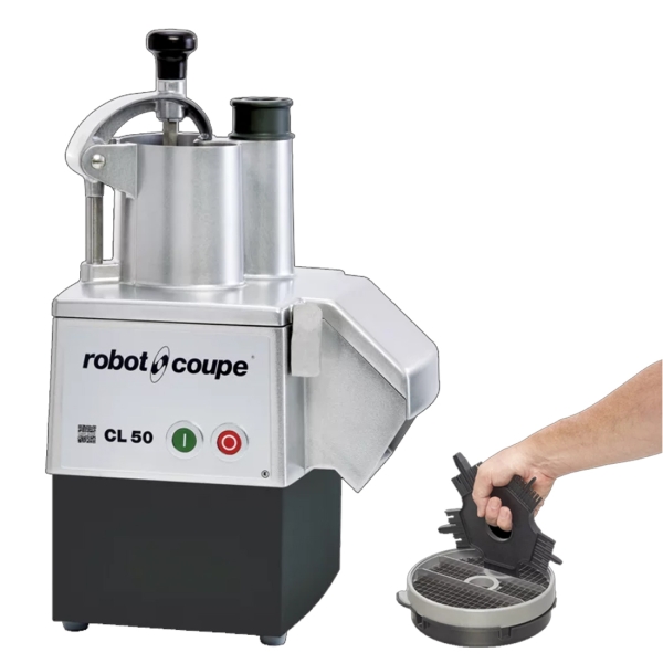 Robot Coupe Gemüseschneider CL 50 1 Drehzahl 400 V 24446 cl50 28063W 28065W 28057W 28059W 27068W 28051W 28110W