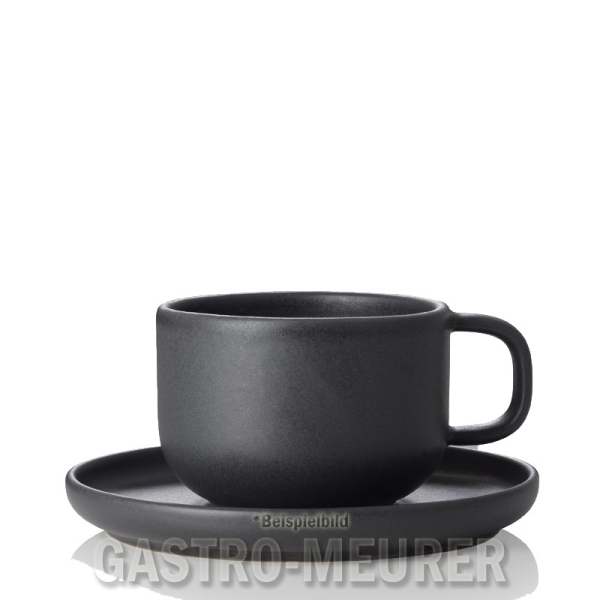 Rockzzero Ober- und Untertasse Set 0,226 l , One midnight