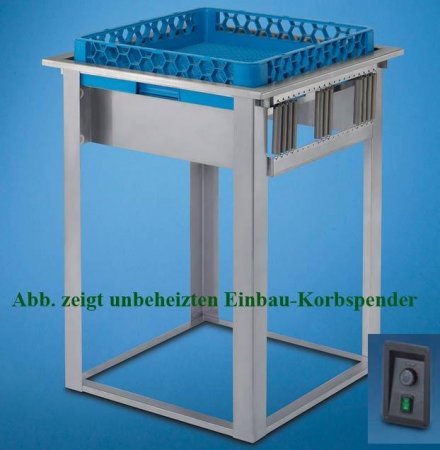 Einbau-Korbspender EKS-B beheizt