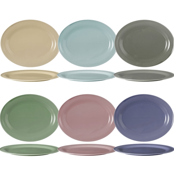Servierplatte oval 35x28 cm in 6 Farben BEAT Seltmann Weiden 1.771.393 001.771395 001.771397 001.771399 001.773704 001.773728