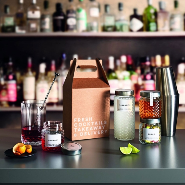 Delivery Jars Cocktailglas 37cl mit Deckel