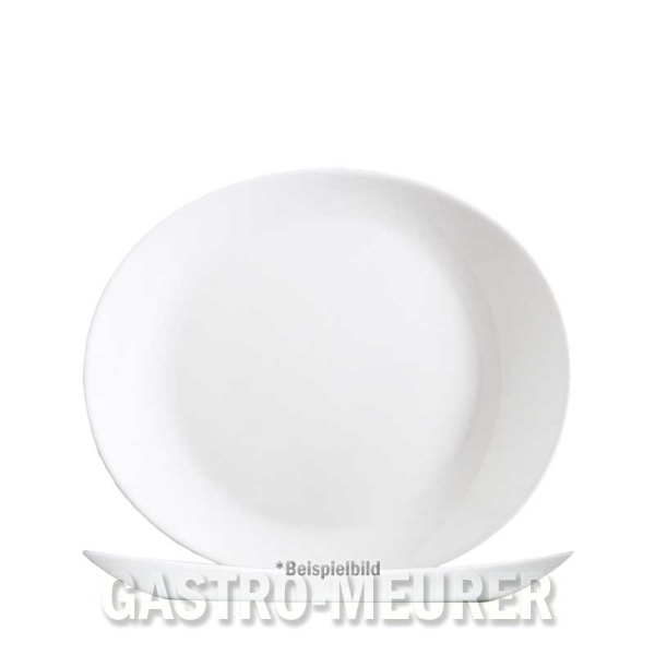 Steakteller 30 x 26 cm Evolutions White