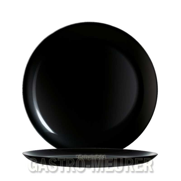 Coupteller flach 25,0 cm Evolution Black