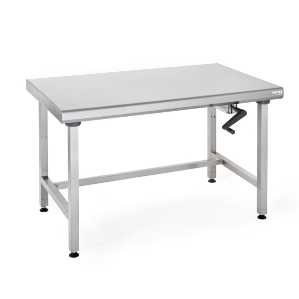 Tournus Arbeitstisch Ergonomix höhenverstellbar mit Kurbel  404701 404702 404703 404704 404705 404706 424701 424702 424703 424704 424705 424706