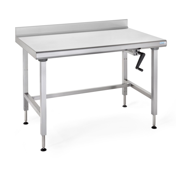 Tournus Arbeitstisch Ergonomix höhenverstellbar mit Kurbel  404701 404702 404703 404704 404705 404706 424701 424702 424703 424704 424705 424706