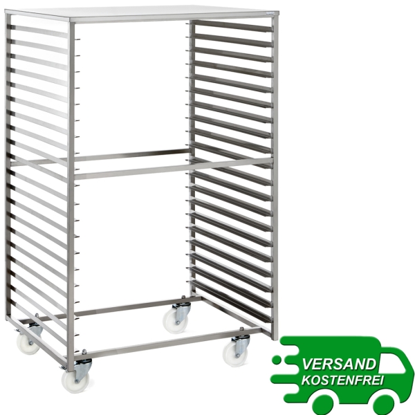 TOURNUS Euronorm Transport-Regalwagen mit abnehmbare obere Ebene 1000x700mm 824 323 824323 824-323 824/323