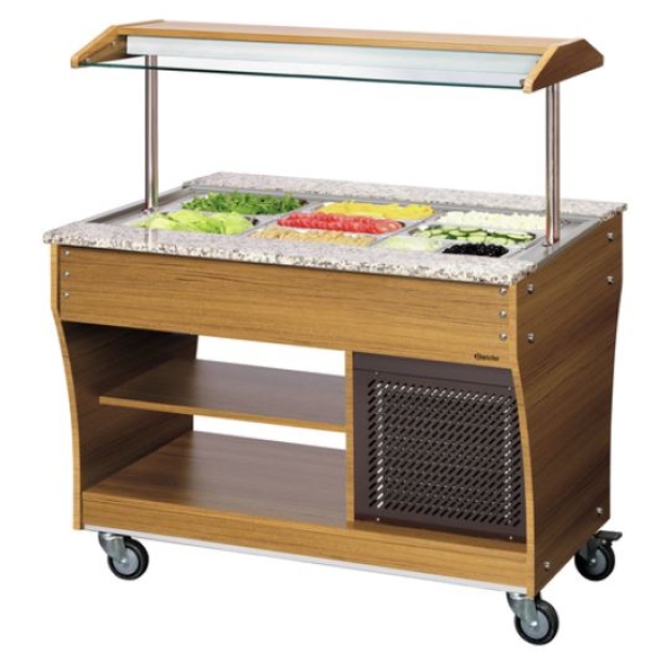 Bartscher Buffet- u. Salatwagen 3 x GN 1/1