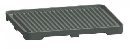Bartscher Grillplatte gerillt über 2 Kochstellen Serie 700