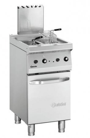 Bartscher Gas-Standfritteuse m. 2 Becken 7 l Serie 700