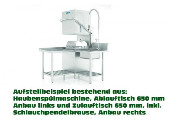 Ackermann H 640 Klima Plus Haubenspülmaschine inkl. Inbetriebnahme + Einweisung