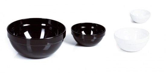 APS Melamin Dippschale weiß Ø 7 cm CASUAL