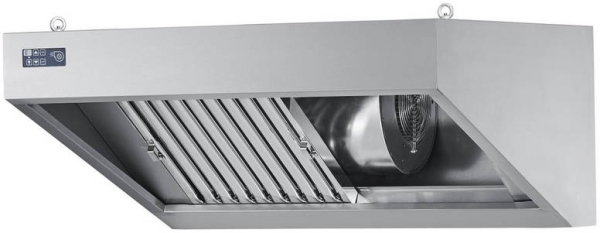 Wandhaube m. Ventilator 1600 x 900 mm