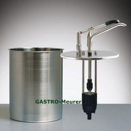 Gastroback Hebel-Dosierspender CRS-DU-8 m. 8 Liter Edelstahlbehälter