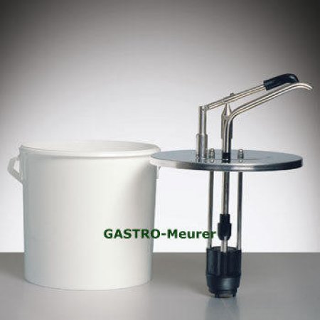 Gastroback Hebel-Dosierspender EDU-10 m. 10 Liter Eimer