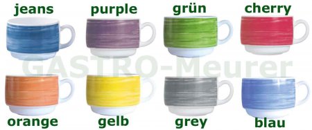 Brush Obertasse 0,19 l grey -Auslaufartikel-