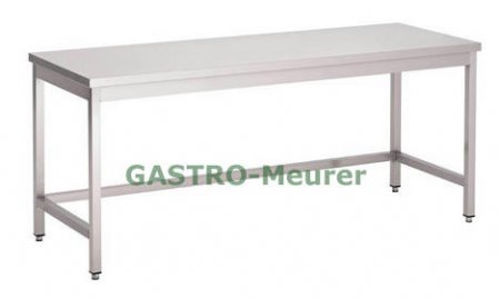 Arbeitstisch 1400 x 700 mm ohne Bodenablage