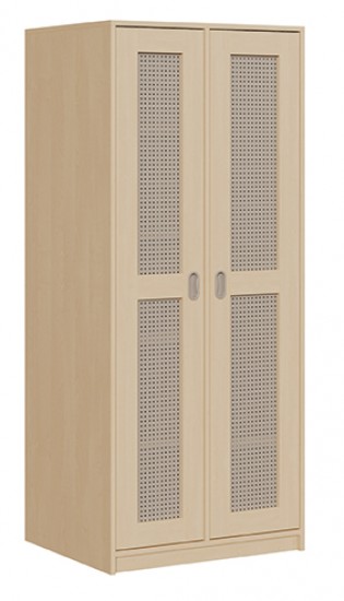 Liegepolsterschrank f. 4 Liegepolster m. Lochblechtüren