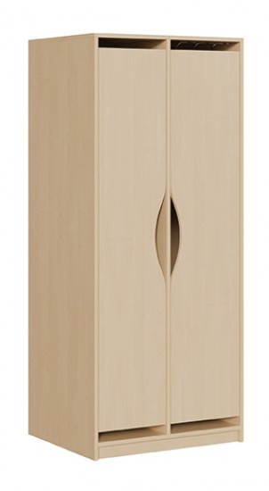 Liegepolsterschrank m. Türen f. 4 Liegepolster